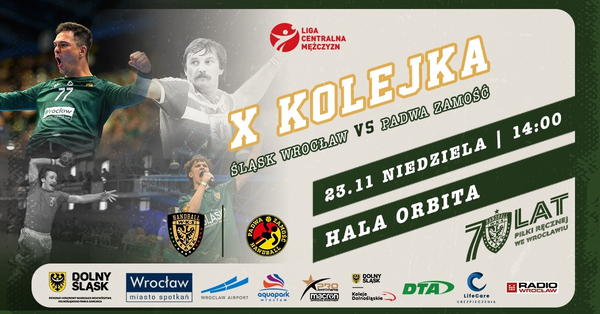 WKS Handball Śląsk Wrocław vs KPR Padwa Zamość