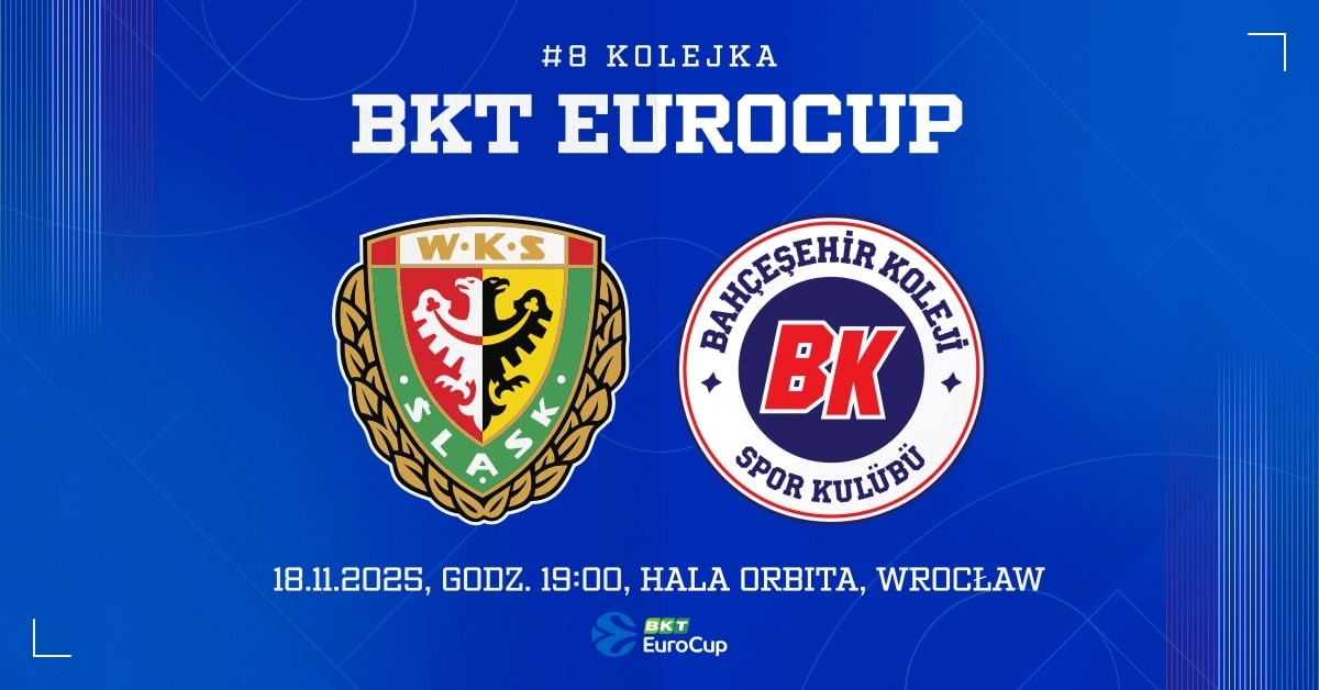 WKS Śląsk Wrocław vs Bahcesehir College Istanbul