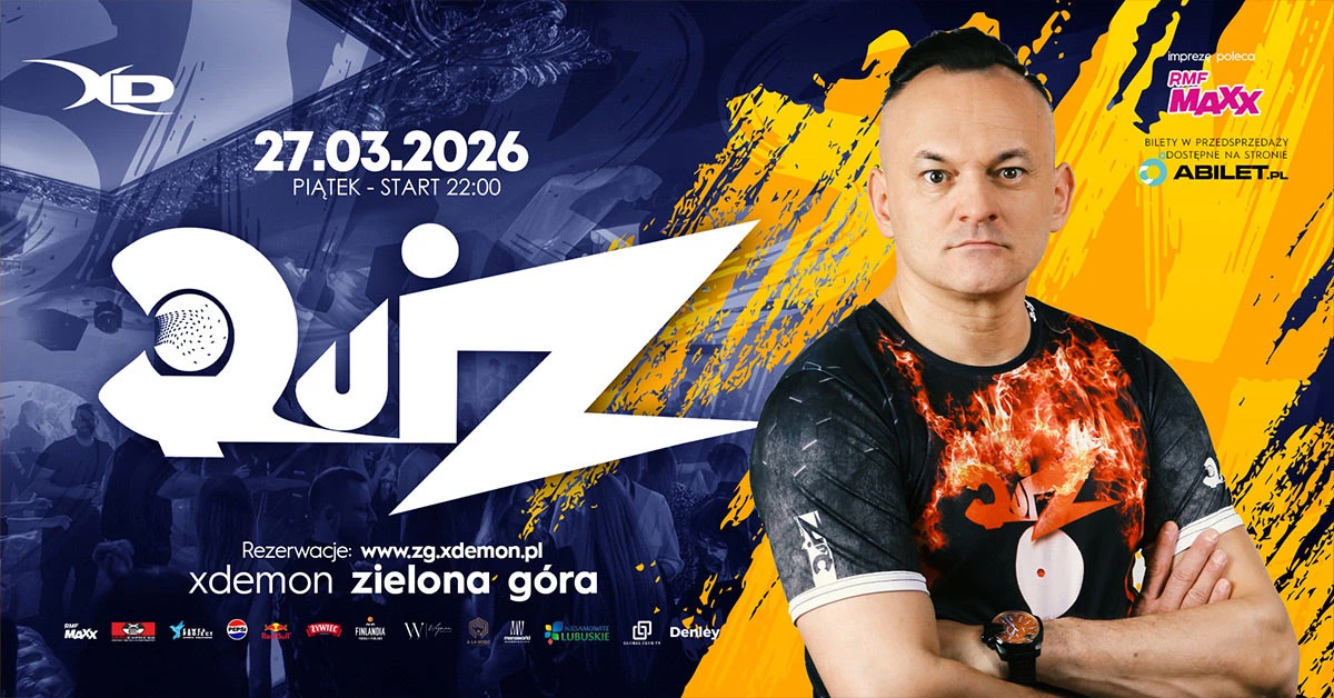 DJ QUIZ w X-Demon Zielona Góra